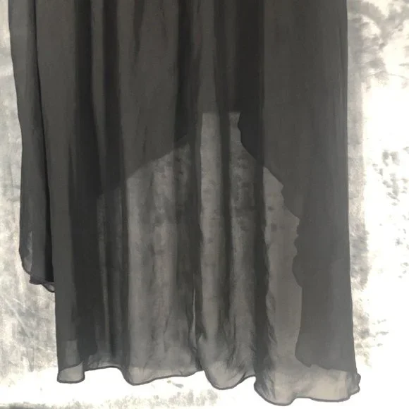 D Signed Disney Dress Black Sheer Skirt Size Large - Picture 11 of 11